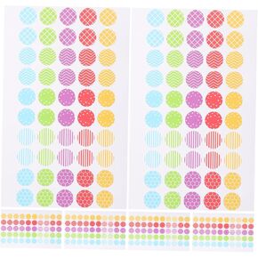 ARTIBETTER Hole Punch Reinforcement Stickers 300 Labels for Book Planner Binder Paper Reinforcement Circles