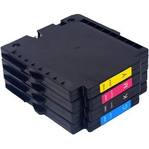 Pre-Filled Sublimation Ink Cartridge Compatible with Printers E2600 E3300 E3300n E3350n E5050n E5500 E5550n E7700 Gx7500