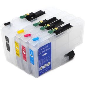 Ink Cartridge Set with Chip Compatible with DCP-J4140N MFC-J4440 MFC-J4540 MFC-J4940 4 Color Pack