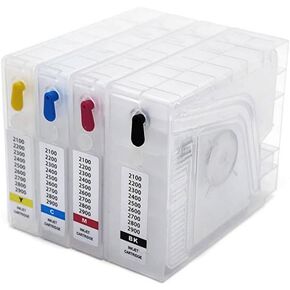 Refillable Ink Cartridge 4Color Compatible with MAXIFY MB5060 MB5360 with ARC Chip