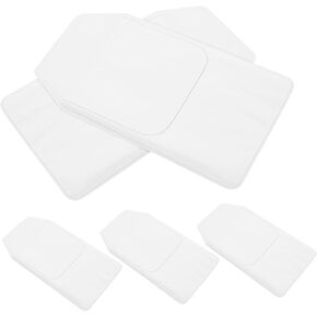 Angoily 5pcs Pvc Pen Holder Organizers for Shirts Lab Coats and Doctors Pocket Protectors for Ink Stains Practical Sleeves for Office Hospital Use