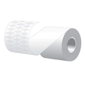 Maxstick 2GO 3.125" x 240' Diamond Adhesive Pattern Thermal Rolls, 32/Case