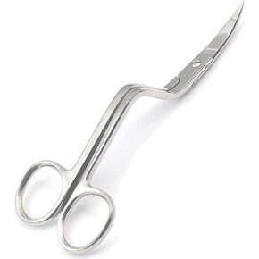 6 INCH DOUBLE CURVED MACHINE EMBROIDERY SCISSORS by G.S ONLINE STORE