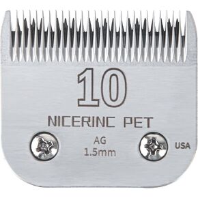 Detachable Pet Clipper Blades Compatible with Most Series Clippers, Carbon Steel Dog Clippers for Grooming Ceramic Blade, Clippers