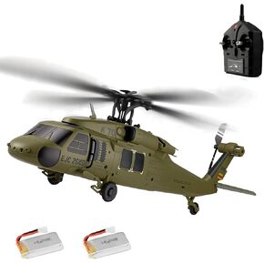 طائرة هليكوبتر K170 UH60L RC ، طائرة هليكوبتر خاضعة للرقابة عن بُعد للمبتدئين البالغين ، 2.4G 4CH RC المستوى 6-AXIS GROSCOST ALFITUST