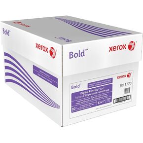 Xerox® Bold Digital™ Printing Paper, 8 Reams, Letter Size (8 1/2" x 11"), 100 (U.S.) Brightness, 80 Lb, Cover, FSC® Cert