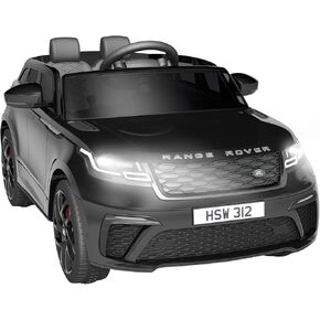 12V Licensed Land Rover Electric Ride-On Car for Kids and Toddlers, Parental Remote Control, LED Lights, and Built-in Music - Safe and Fun Electric Truck Toy