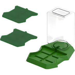 Automatic Water Feeder, Prevents Reptiles from Drowning, Anti Drowning Waver Feeder - with 2 Cotton