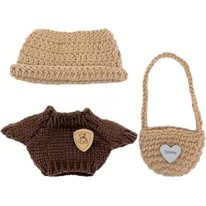Stylish Clothes for Doll(NO Doll) Suitable for 17cm Dolls Accessories Luxury Chic Doll Clothing
