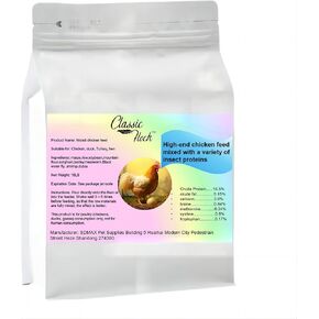10 LB Chicken Feed - a Hen Specific Feed Developed for The Health of hens and The Production of More and Better Eggs.