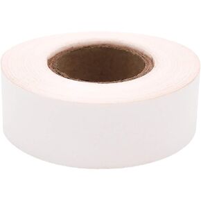 ChromaLabel 0.75 Inch Clean Remove Color Code Tape, 500 Inch Roll, White