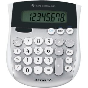 Texas Instruments TI-1795SV Minidesk Calculator
