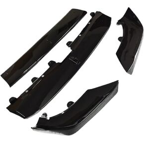 Spoiler Separator, 4pcs Car Front Bumper Splitter Lip Spoiler Diffuser Compatible with BMW G01 G02 X3 X4 iX3 20d 30i 30d 30e M40i M40d Bodykits 2021-2023 Lci