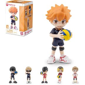 YuMe Haikyuu Blind Box (1 Pack) 3.5′′ PVC Mystery Box Figures Collectible Figures Blind Box for Fans & Kids - Ideal Gift for Birthdays, Holidays & Collectors