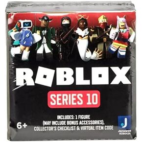 Roblox Action Collection - Series 10 Mystery (Military Green Assortment) (Includes Exclusive Virtual Item) (1 Mystery Figure)