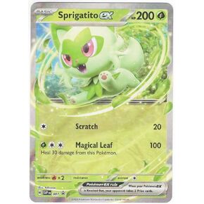 Pokemon – Sprigatito ex SVP 087 – Paldean Collector’s Chest Promo – Scarlet Violet – SVP087