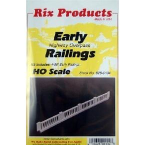 Products HO 50' 1930's Railings (4)