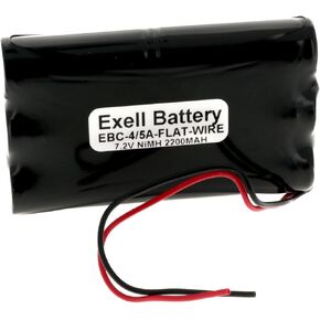 Exell 7.2V 2200mAh NiMH Battery w/Wire Leads Hobby Packs RC Cars Remotes
