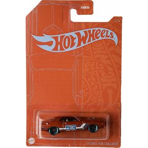 Hot Wheels '70 Dodge Hemi Challenger, [orange] 1/6 1:64 scale die cast