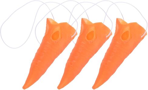 Hemoton Snowman Cosplay Cosplay Carrot Nose for Christmas Assume Party Associory Props Snowman Props ، Orange ، 4.33 × 6.29 × 1.57 بوصة in Kuwait