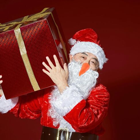 Hemoton Snowman Cosplay Cosplay Carrot Nose for Christmas Assume Party Associory Props Snowman Props ، Orange ، 4.33 × 6.29 × 1.57 بوصة in Kuwait