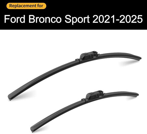 Replacement For 2020-2023 Ford Explorer Windshield Wiper Blades-3 Pieces of Car Front And Rear Window Wiper blades in Kuwait