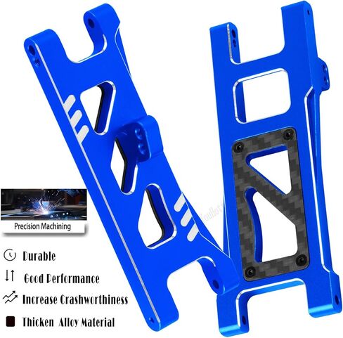 ترقيات ذراع التعليق الألومنيوم RC جزء لـ ECX 1/10 2WD Ruckus ، AX ، BRUTUS ، الدائرة ، AMP MT ، AMP DB ، AMP CRUSH ، K&N Torment ، سبيكة 4pcs الأمامية الخلفية Arms Up ، Red. in Saudi Arabia