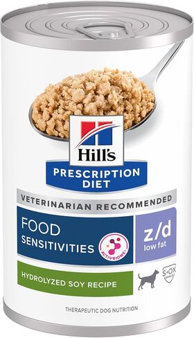 Hill's Prescription Diet z/d Low Fat Hydrolyzed Soy Recipe, 13oz, 12-Pack Wet Food in Saudi Arabia