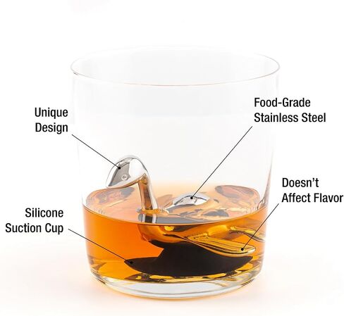 Scotch Ness Critter Chilling Stone, Best Gift for Him, Perfect for Father's Day, Birthday, Anniversary, Old Fashioned Cocktail, Loch Ness Monster, Unique Whisky Gift in Saudi Arabia