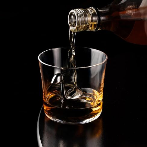 Scotch Ness Critter Chilling Stone, Best Gift for Him, Perfect for Father's Day, Birthday, Anniversary, Old Fashioned Cocktail, Loch Ness Monster, Unique Whisky Gift in Saudi Arabia
