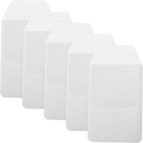Angoily 5pcs Pvc Pen Holder Organizers for Shirts Lab Coats and Doctors Pocket Protectors for Ink Stains Practical Sleeves for Office Hospital Use in Saudi Arabia