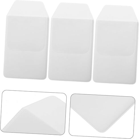 Angoily 5pcs Pvc Pen Holder Organizers for Shirts Lab Coats and Doctors Pocket Protectors for Ink Stains Practical Sleeves for Office Hospital Use in Saudi Arabia