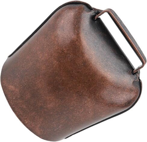 Popetpop Loud Cowbell للحيوانات تصميم الجرس الحديد الساحر لأغنام الماشية والخيول سهلة للجرس لتحديد الحيوانات الأليفة والتواصل in Saudi Arabia