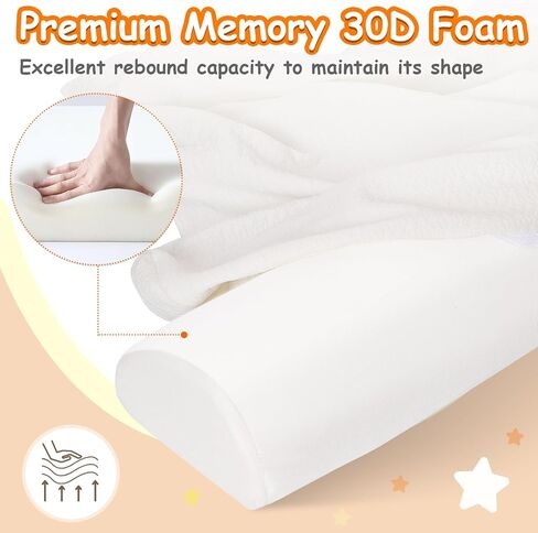 omzer Bed Guard Rail for Toddlers: Foam Bed Rail with Non-Slip Machine Washable Cover - Bed Side Rails for Kids Baby Bed Rails Guards for King Queen Twin Full Beds in Kuwait