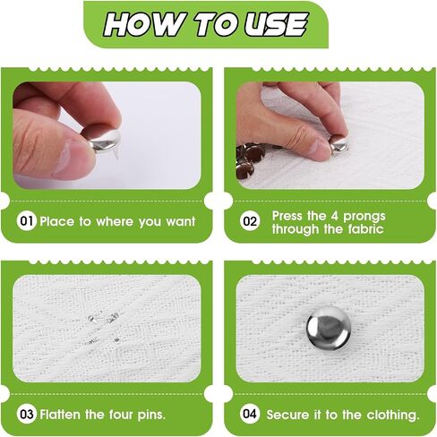 200Pcs 4mm Silver Round Dome Studs Nailhead Rivets for Punk Rock DIY Leather Craft, Clothes, Bags, Shoes, Bracelets in Saudi Arabia