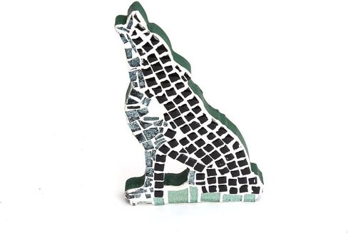 Milltown Merchants 3/4 Inch (20mm) Foil Mosaic Tile, 1 Pound (16 oz. Bag) (1 Pound, Black) in Kuwait