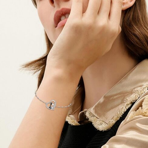 VONALA Witches Knot Bracelet 925 Sterling Silver Witches Knot Four Star Amulet Witch Knot Celtic Jewelry Gift for Women Daughter Sister in Saudi Arabia