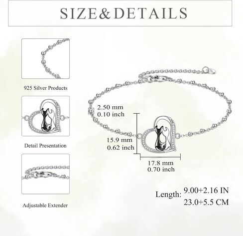 VONALA Witches Knot Bracelet 925 Sterling Silver Witches Knot Four Star Amulet Witch Knot Celtic Jewelry Gift for Women Daughter Sister in Saudi Arabia