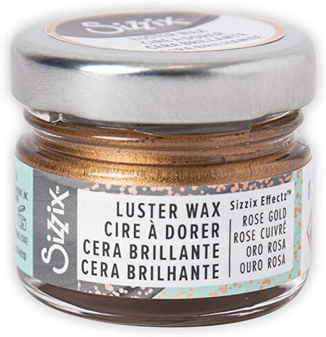 Sizzix Rose Gold ، Effectz Luster Wax 664810 ، Polish Gilding Metallic ، 20 مل ، حجم واحد in Kuwait