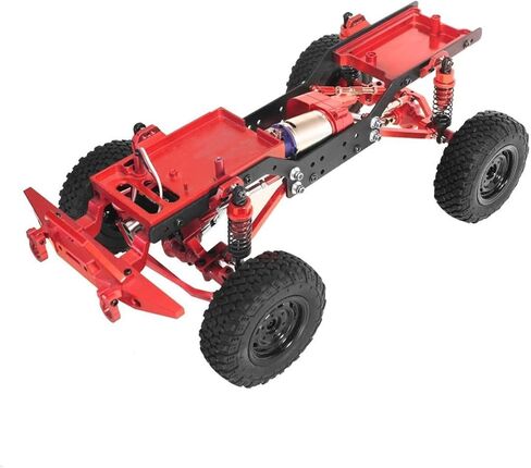 4x Shock Absorbers 1/12 1/16 Upgrade RC Shocks Dampers Set for MN82 MN99S MN78 D90 B16, Red in Kuwait