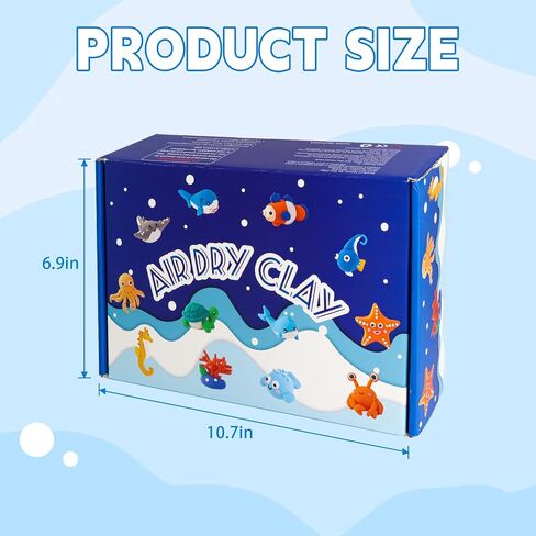 8pack عيد الميلاد الزنجبيل Man Man Diy Crafts Kit - Air Clay Gingerbread Crafts for Kids - Air Creative Dry Clay Modeling Decorations - Kids Gingerbread Man Gift for School Winter Party in Kuwait