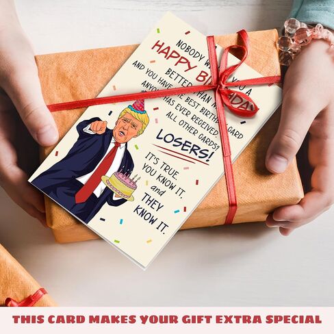Birthday Card - Happy Funny Birthday Cards for Husband, Wife, Mom, Dad, Sister, Boyfriend, Daughter, Best Friend, Grandson, Brother, Women - 5.3''x 8'' Greeting 21st, 30th, 60th Bday Card in Kuwait