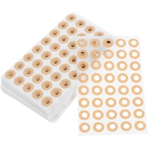 100sheet Binder Hole Reinforcement Stickers Round Adhesive Labels for School Office Home Use Hole Protectors for Punched Pages Quick Application Design
