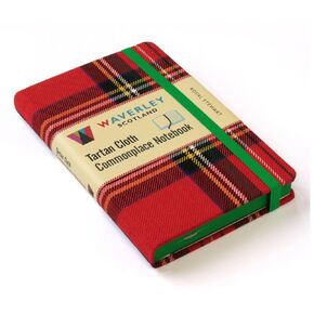 Royal Stewart Notebook: Waverley Genuine Scottish Tartan Notebook (Waverley Scotland Tartan Cloth Commonplace Notebooks/Gift/stationery/plaid)
