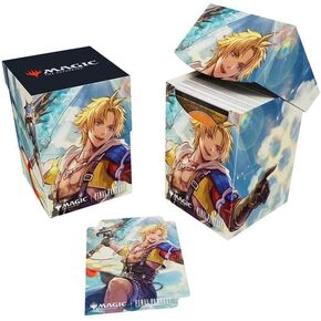 Ultra Pro - Final Fantasy x Universes Beyond Terra, Herald of Hope (Commander) 100+ Deck Box for Magic: The Gathering | Trading Card Accessories, Collectible Card Game Gear, Fantasy Gaming Supplies