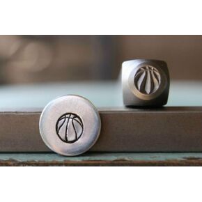 6mm Basketball Sport Metal Punch Design Stamp - Supply Guy - CH-245