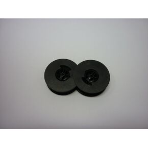 Underwood Universal Quiet Tab Typewriter Ribbon, Black, Compatible, Twin Spool