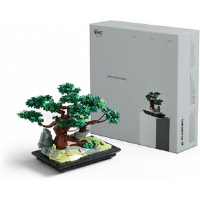 Nifeliz CHAN Bonsai Tree Building Set, Artificial Plant Model Toy for Desk or Home Decor, Peaceful Gift Idea for Adults and Nature Lovers (733 PCS, NF10322)
