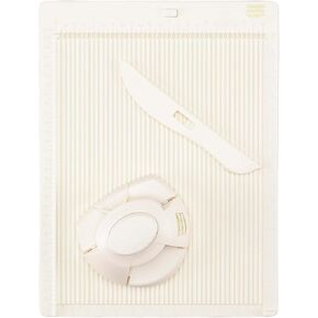 Vaessen Creative Card and Envelope Maker Kit with Punches, Plastic/Steel, Grey, 21.5x16.2x5 cm