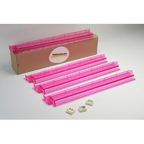 Pink Mahjong Racker and Pusher for Amercian Mahjong